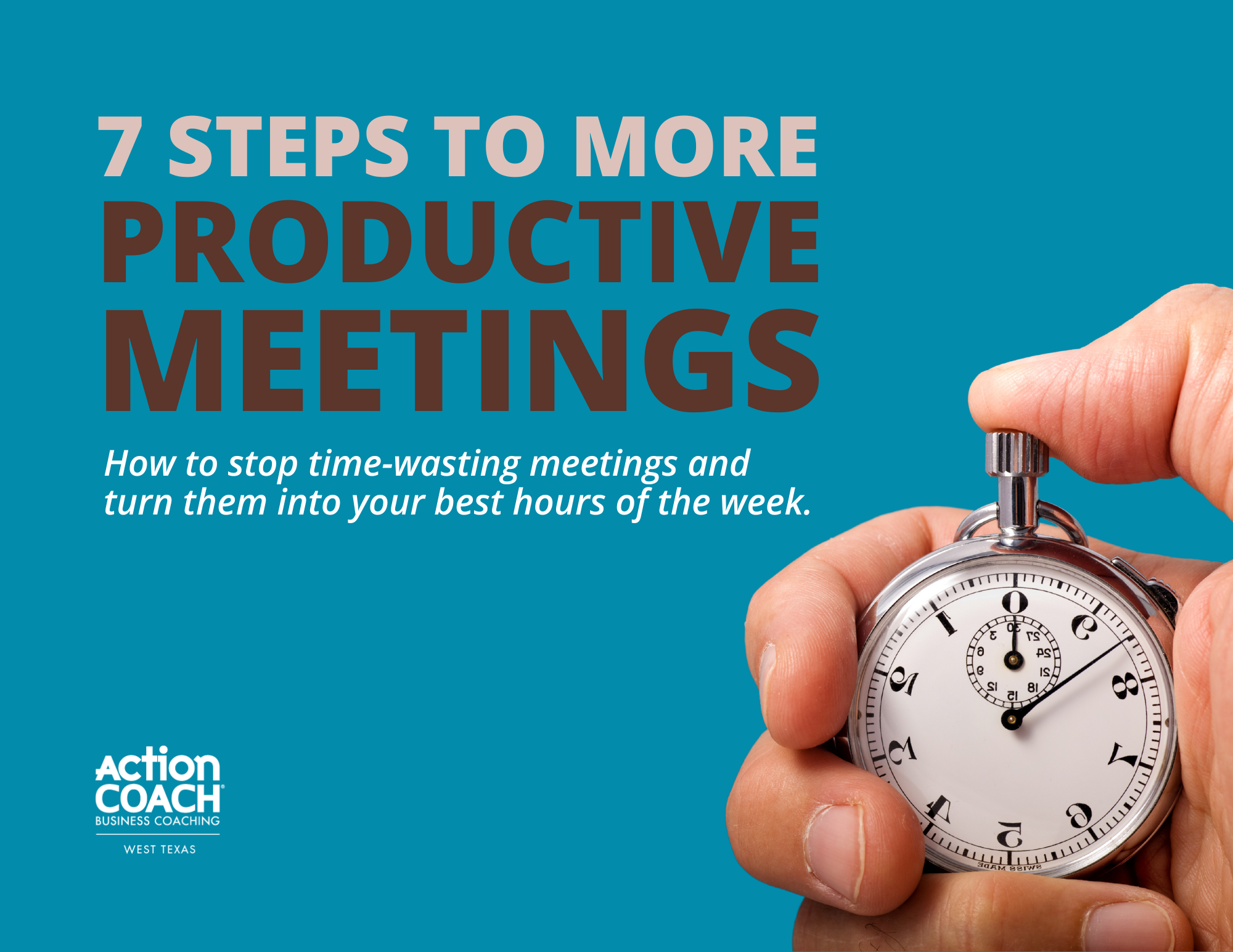 ebook - 7 Steps to Productive Meetings